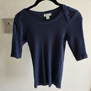 Sundance Navy Short Sleeve Tee